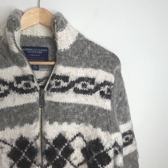 Wool Alpaca Sz S Sweater Jacket - Picture 1 of 5